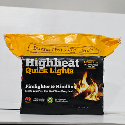 Highheat Quick Lights Firelighter & Kind
