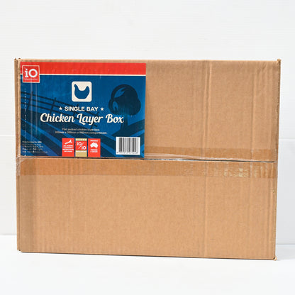 Io Chicken Layer Box Sgl Flat Pk