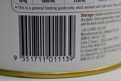 Di-vetelact Originaldv Low Lactose Milk Supplement For Animals - Sachets (single 27g Sachet) | For Dogs/cats/horses