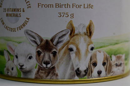 Di-vetelact Originaldv Low Lactose Milk Supplement For Animals (375g Tin) | For Dogs/cats/horses
