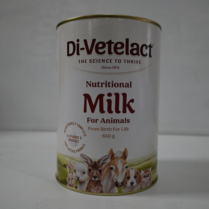 Di-vetelact Originaldv Low Lactose Milk Supplement For Animals (850g Tin) | For Dogs/cats/horses