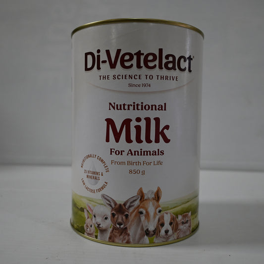 Di-vetelact Originaldv Low Lactose Milk Supplement For Animals (850g Tin) | For Dogs/cats/horses