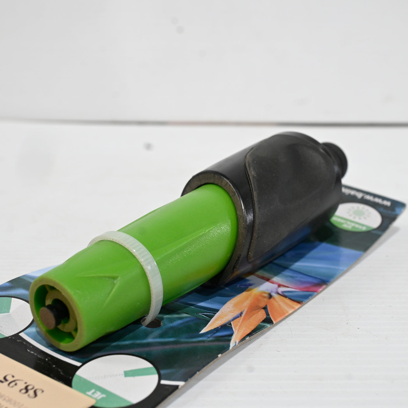 Adjustable Hose Nozzle With Rubber Grip