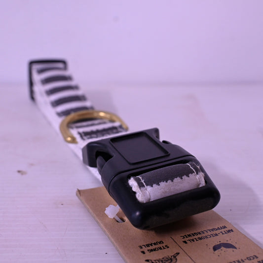 Mog & Bone Hemp Dog Collar Char Hamp Lge