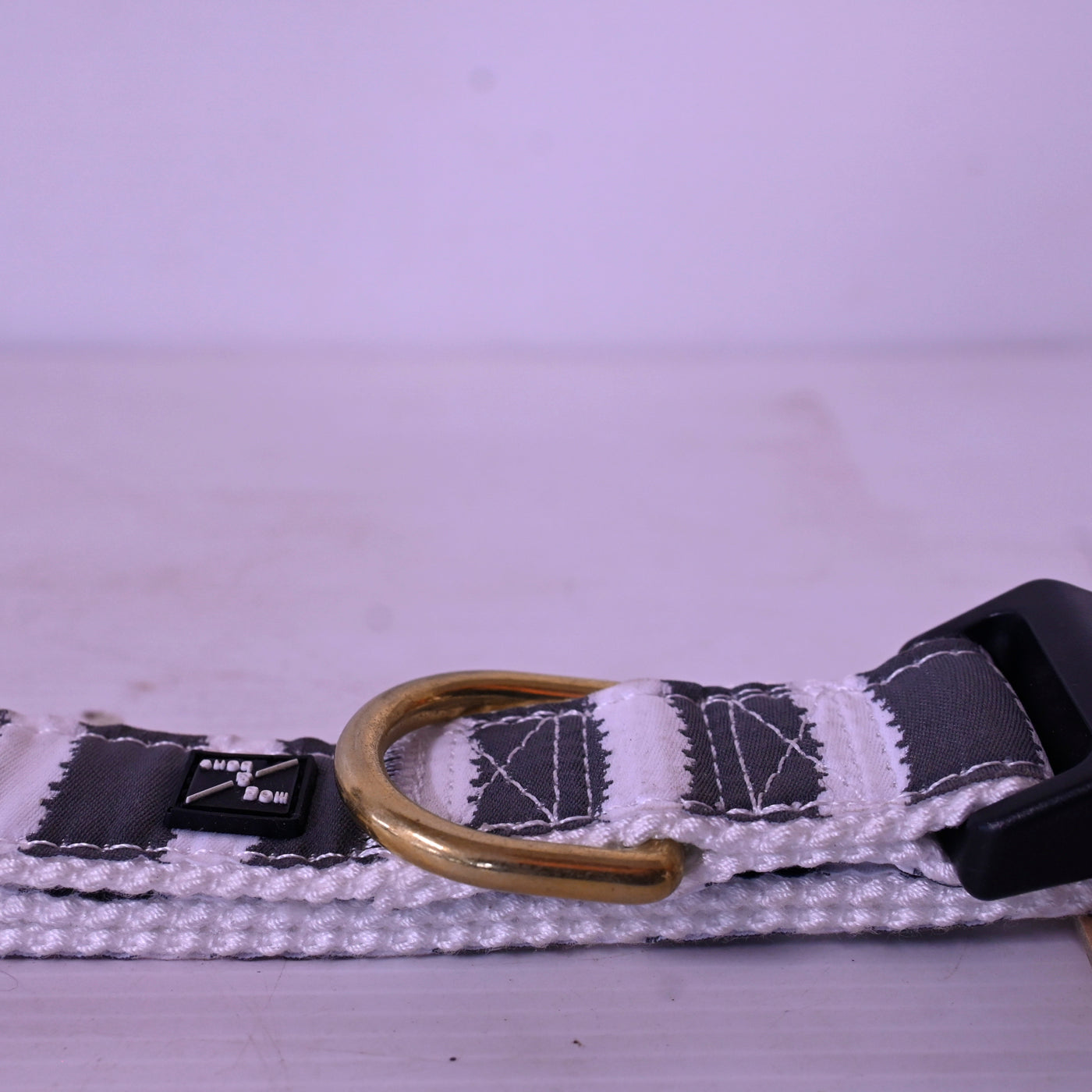 Mog & Bone Hemp Dog Collar Char Hamp Lge