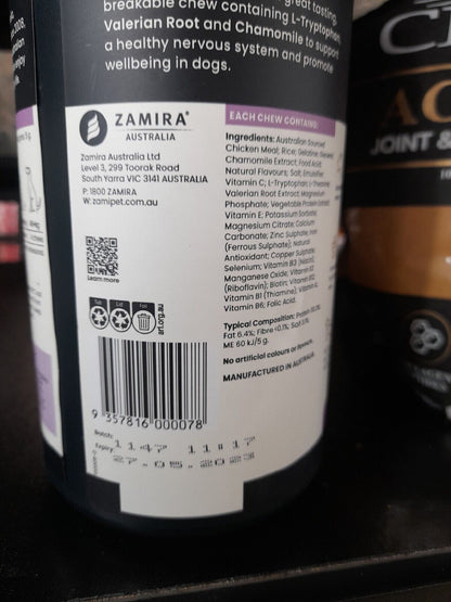 Zamipet Relax & Calm For Dogs 500g 100 C