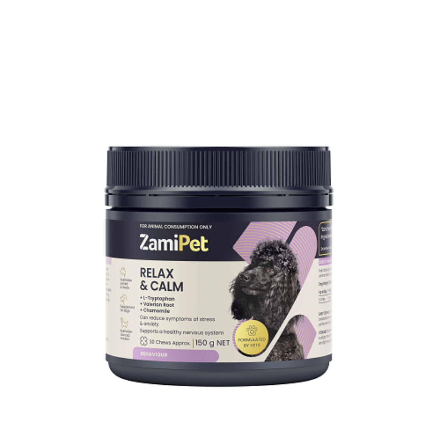 Zamipet Relax & Calm For Dogs  30 Chews [sz:150 Grams]