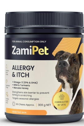 Zamipet Allergy & Itch For Dogs 300g [sz: 60 Chews]