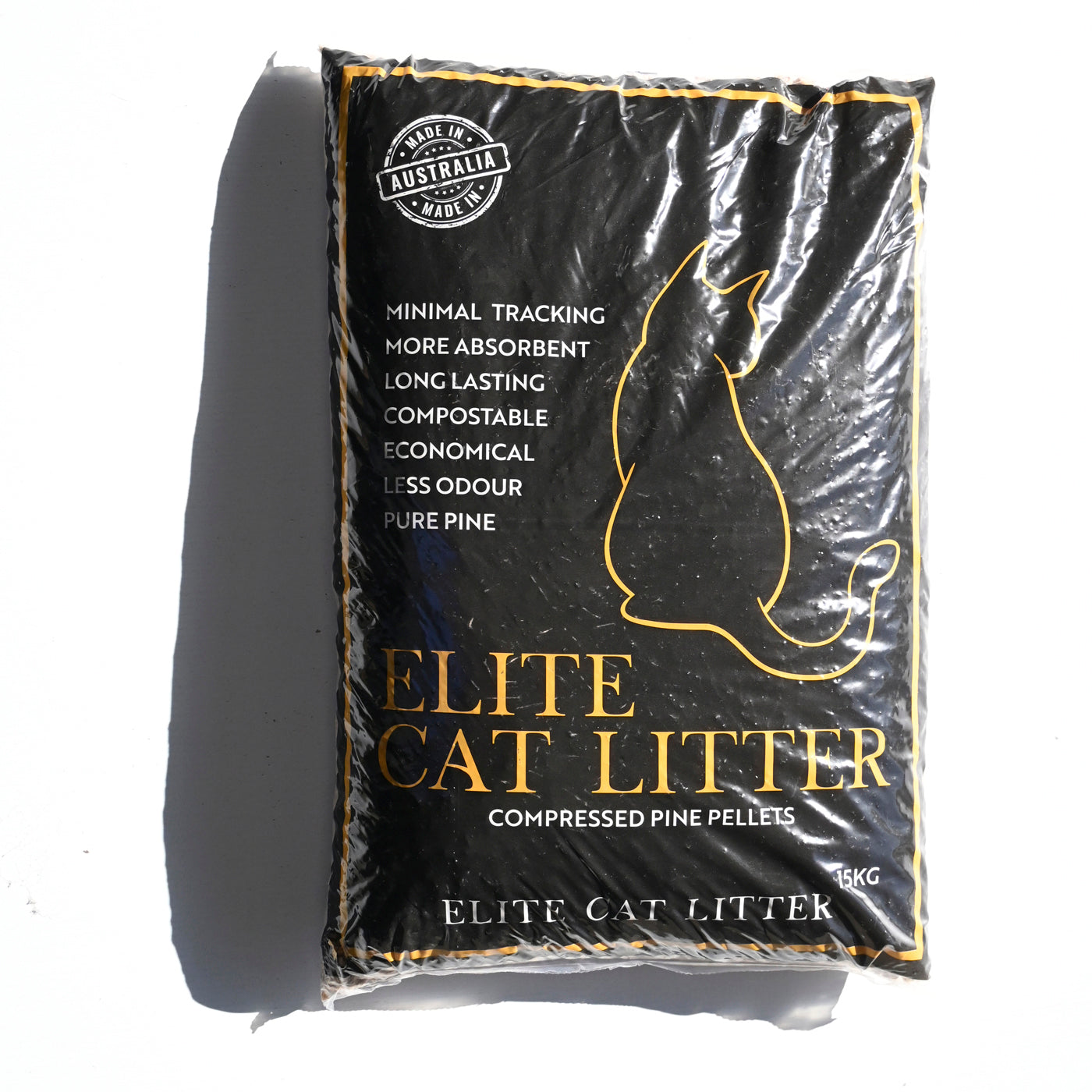 Elite Pelletized Pine Cat Litter 15kg