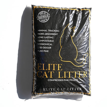 Elite Pelletized Pine Cat Litter 15kg