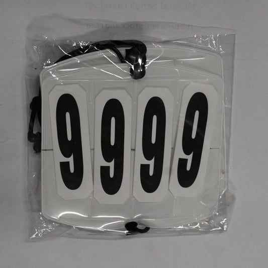 Eureka - 4 Slot Bridle Competition Number