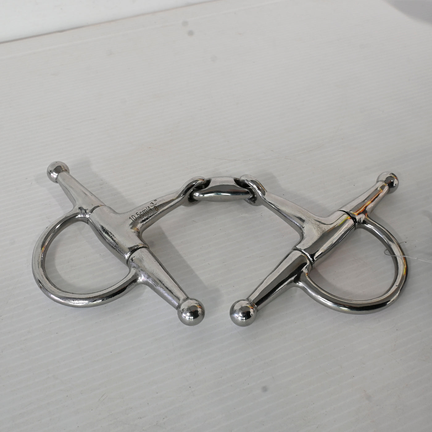 Cavalier Full Cheek Double Jointed Short Bit [sz:10.5cm]