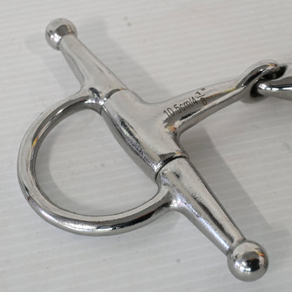 Cavalier Full Cheek Double Jointed Short Bit [sz:10.5cm]