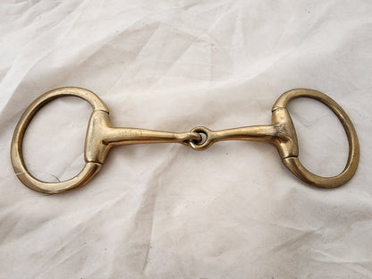 Southern Cross - Gold Flat Ring Eggbutt Bit [sz:full]