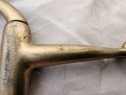 Southern Cross - Gold Flat Ring Eggbutt Bit [sz:full]