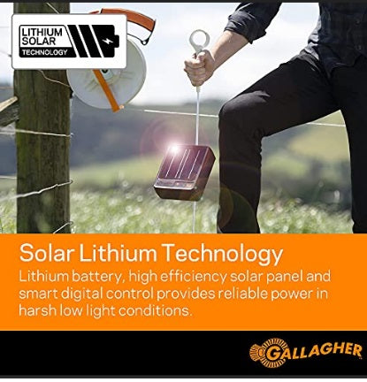 Gallagher S12 Lithium Solar Fence Energizer (g349414)